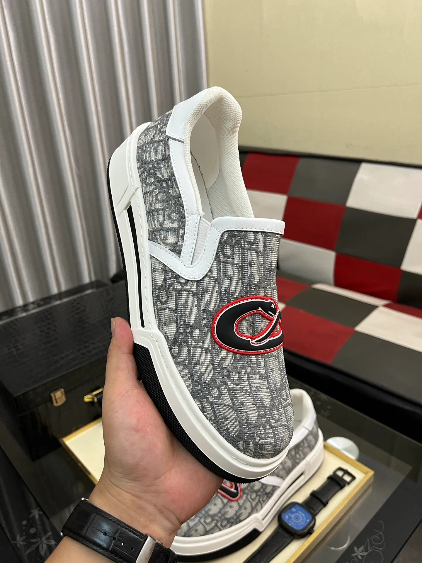 Men's Men's Shoes 💰400⌚️⌚️《Dior DIOR*》The latest and most popular casual shoes, top brand [seduce] luxury~purchase, top~quality. [Strong] The upper is made of imported breathable cowhide material ➕ breathable sheepskin feet (•) with fine workmanship. Original personalized fashionable soft rubber wear-resistant outsole, size: 38-442️⃣colors available